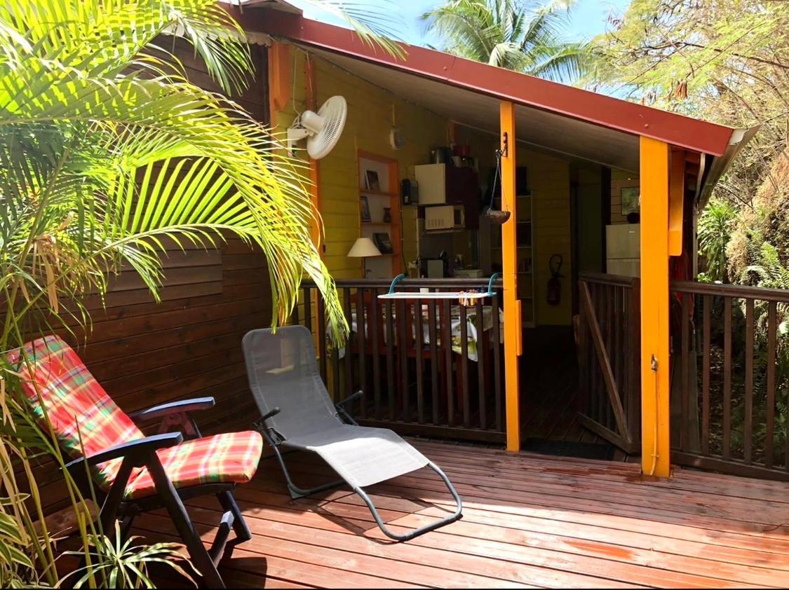 Location Gite Bungalow A 70M De La Plage Bouillante Exterior foto
